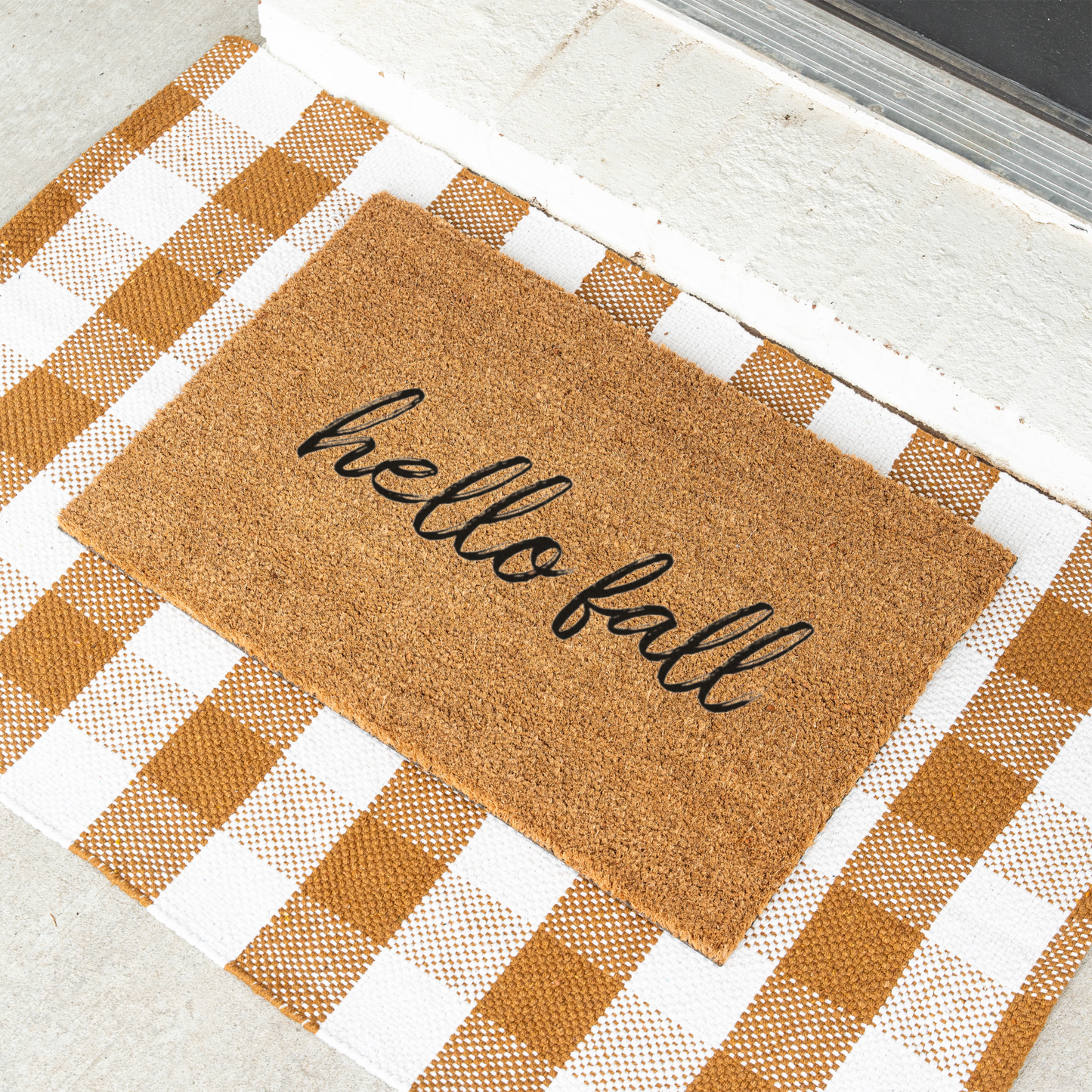 Hello Fall Doormat