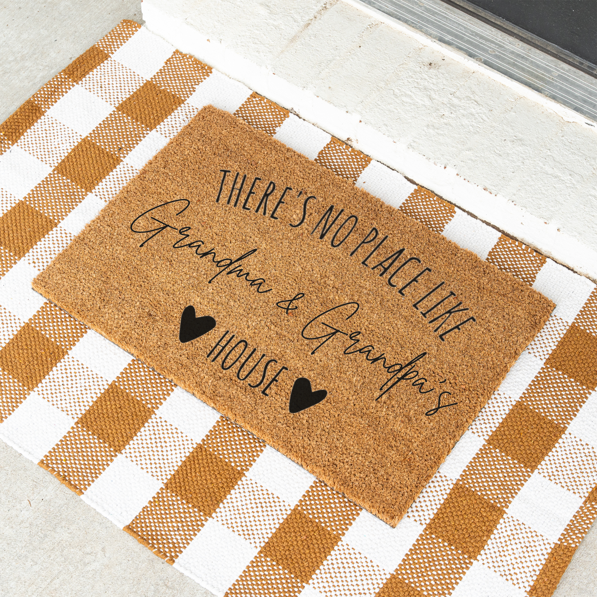 Welcome to Grandma & Grandpa's House Doormat