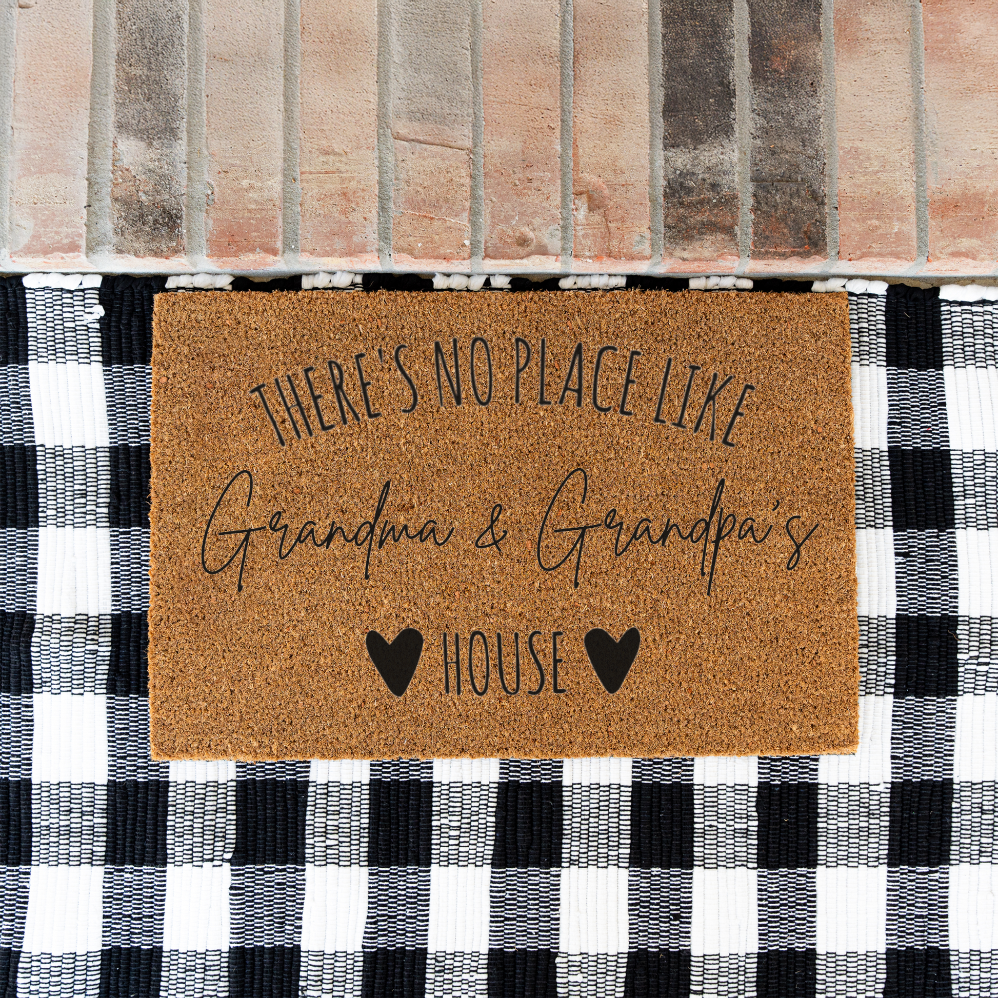 Welcome to Grandma & Grandpa's House Doormat