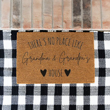 Welcome to Grandma & Grandpa's House Doormat