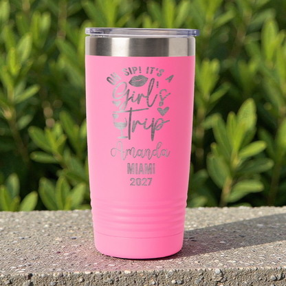 Personalized Girls Trip Tumbler