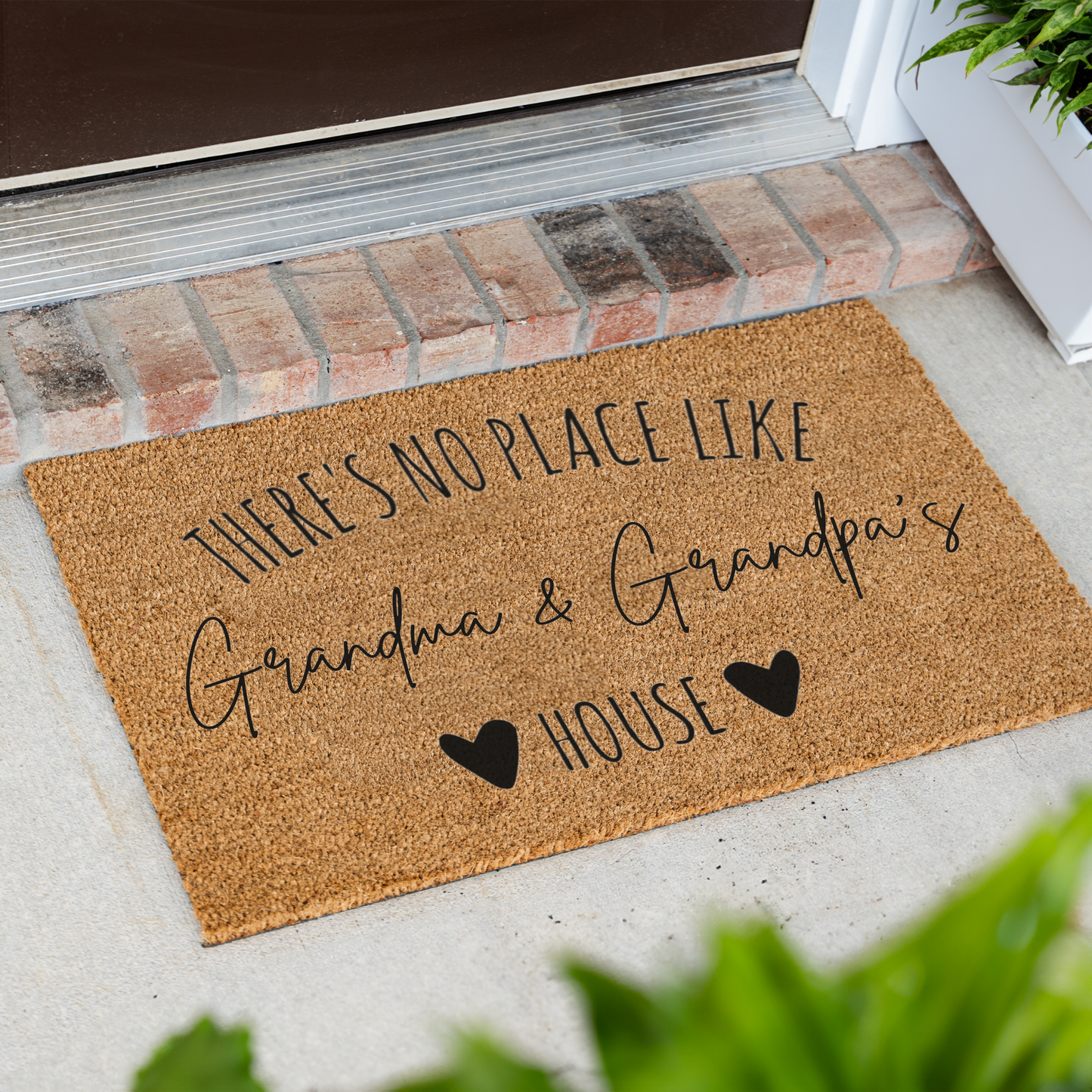 Welcome to Grandma & Grandpa's House Doormat