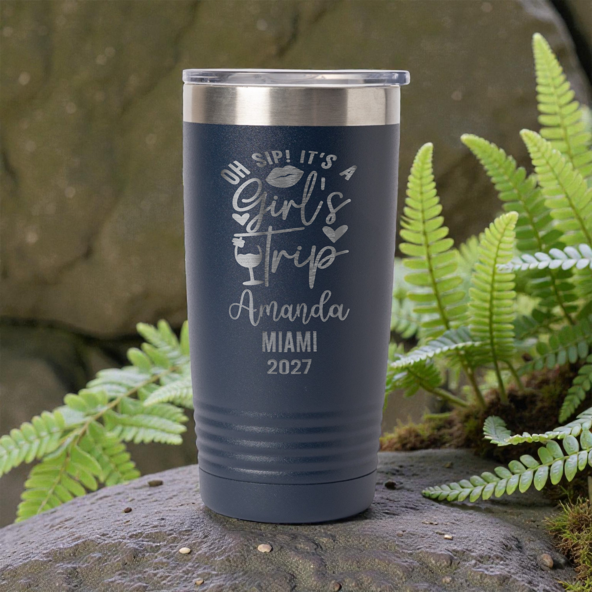 Personalized Girls Trip Tumbler