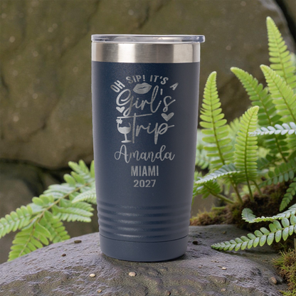 Personalized Girls Trip Tumbler