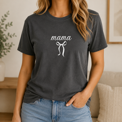 Mama + Bow Premium Tee