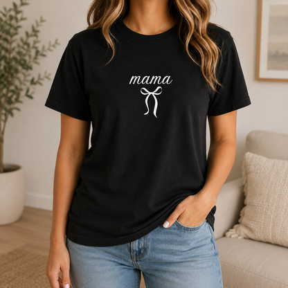 Mama + Bow Premium Tee