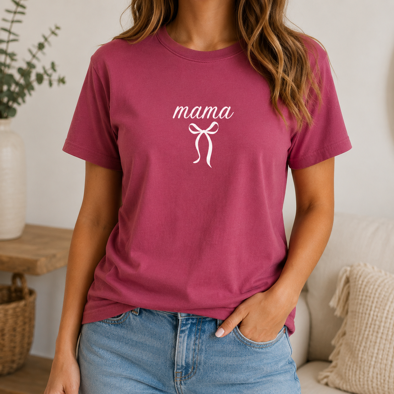 Mama + Bow Premium Tee