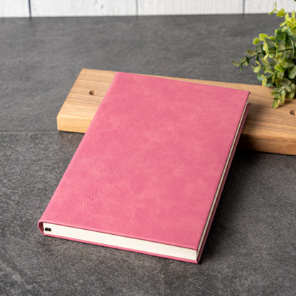 Custom Leather Journal With Script Name