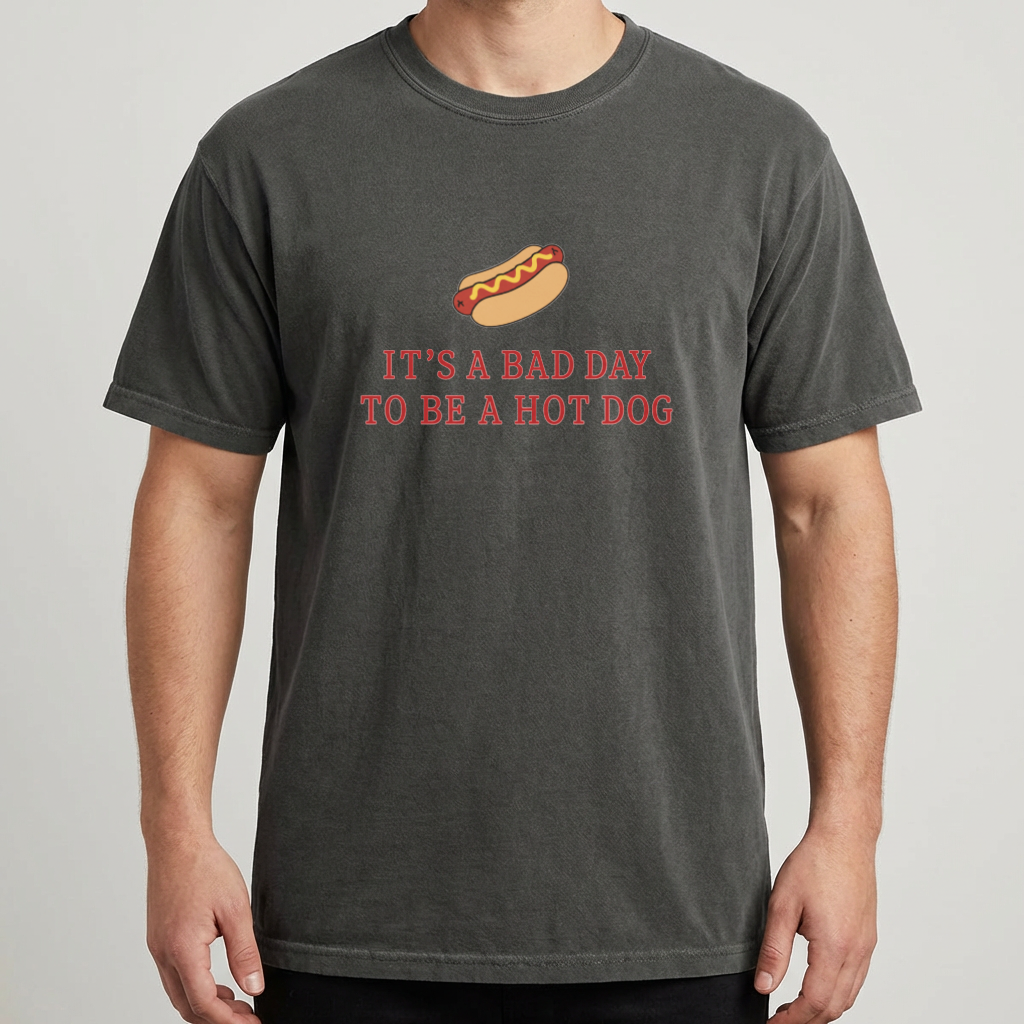'It's a Bad Day to Be a Hot Dog' Premium Tee