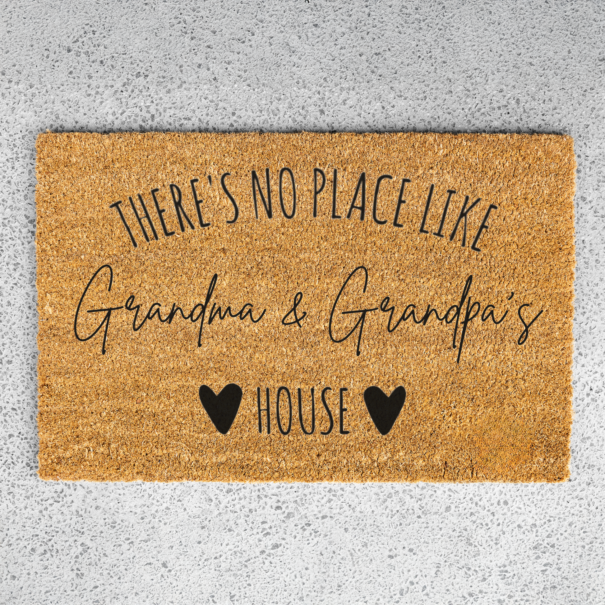 Welcome to Grandma & Grandpa's House Doormat