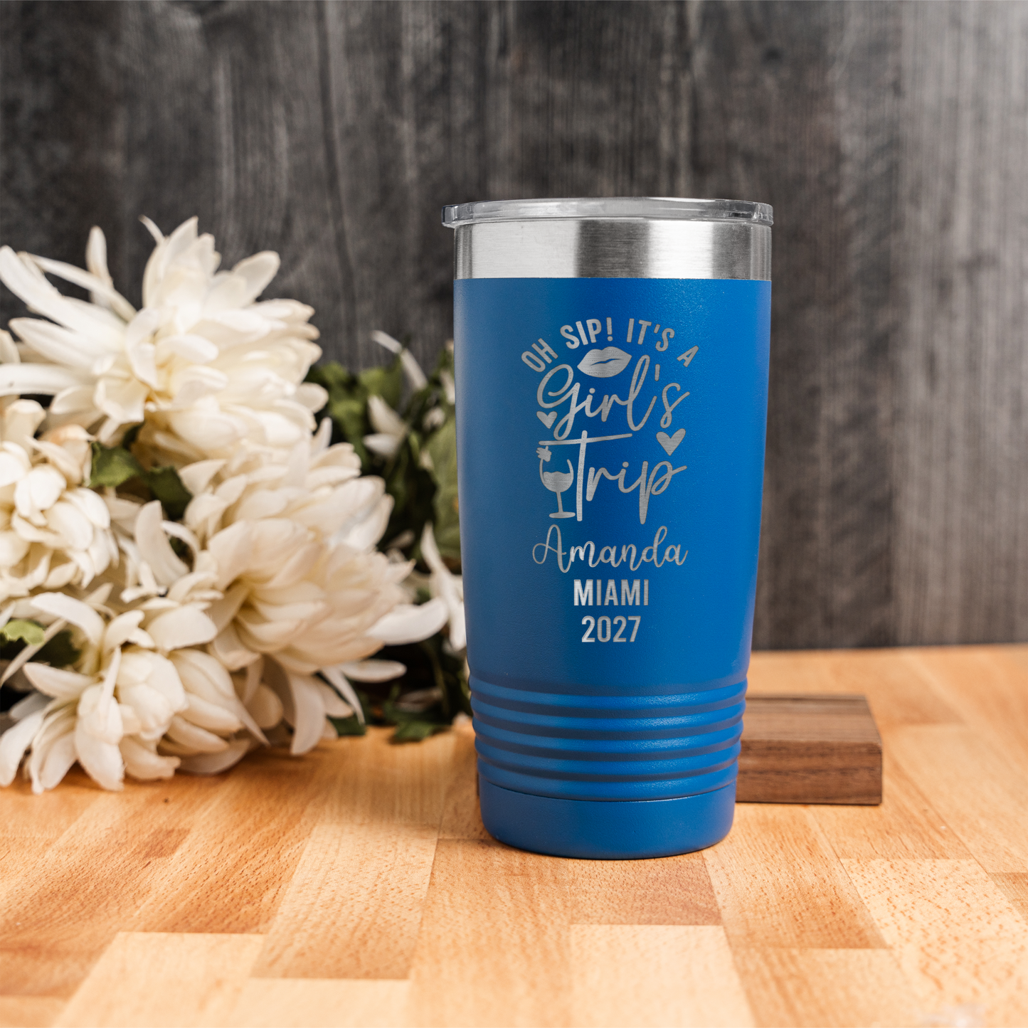Personalized Girls Trip Tumbler