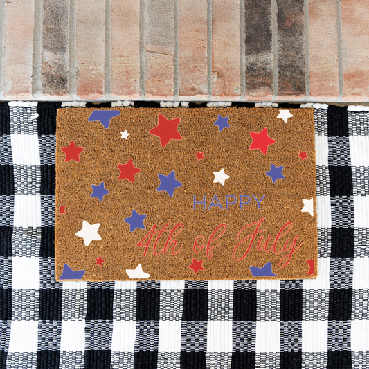 Happy 4th of July Doormat