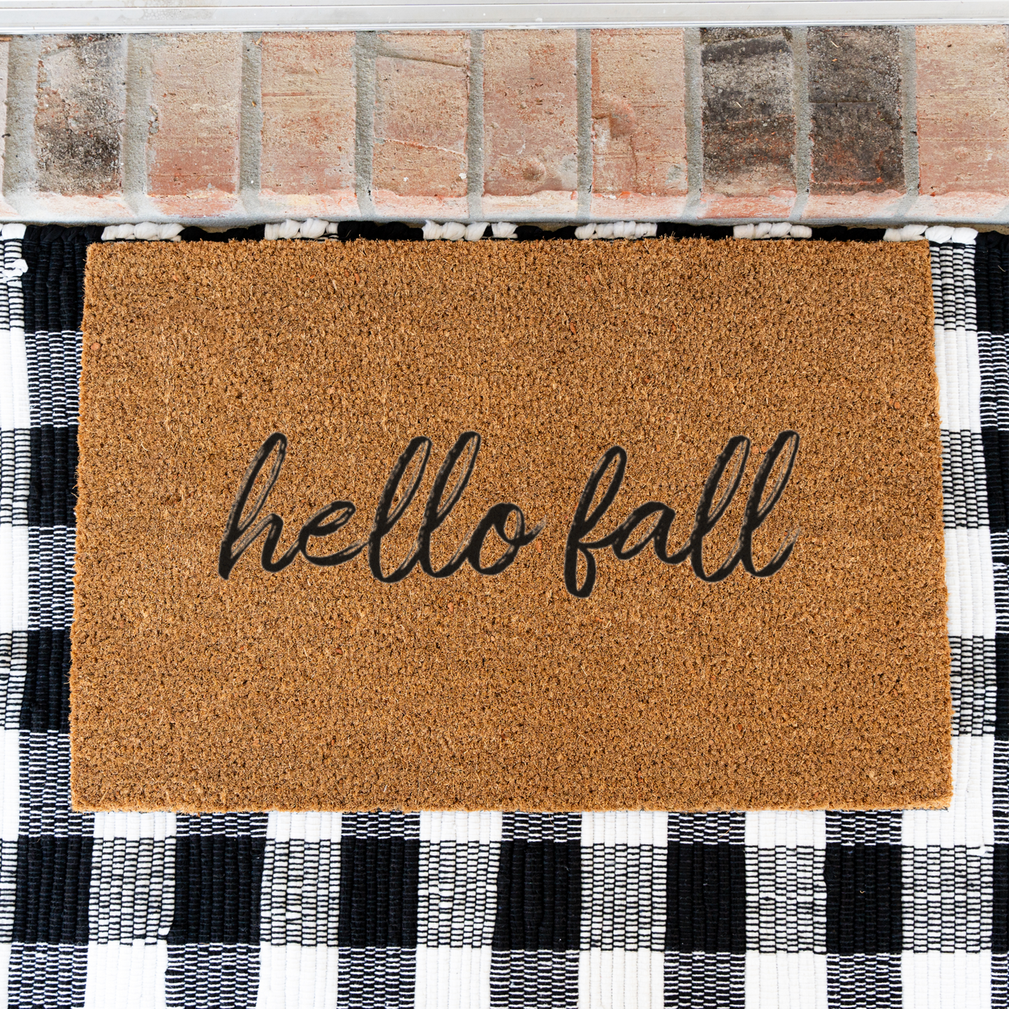 Hello Fall Doormat