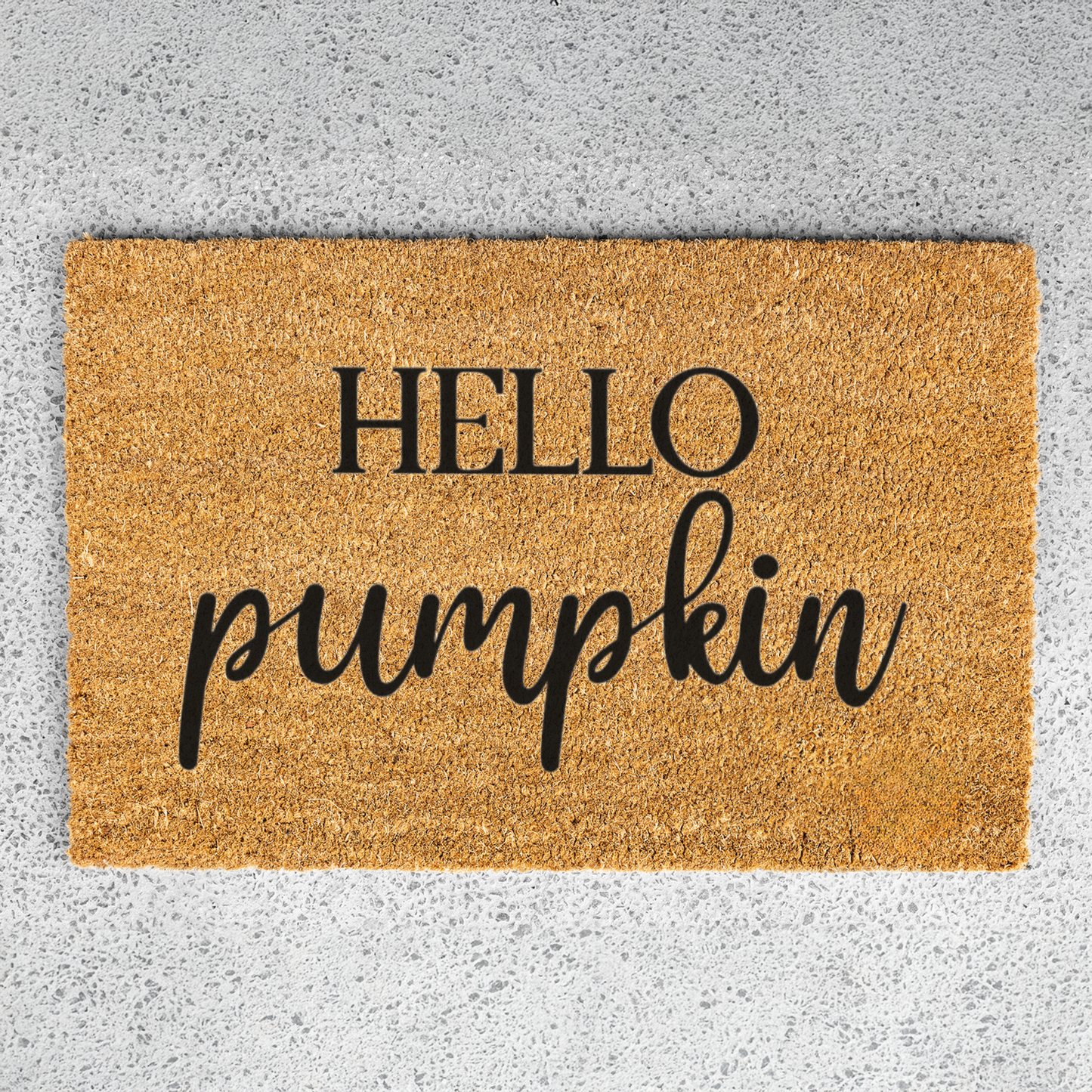 'Hello Pumpkin' Welcome Mat