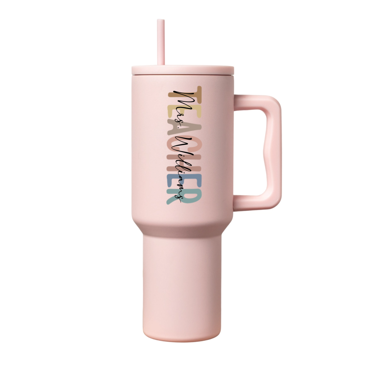 40oz Stainless Steel Tumbler for Teachers - Back to School