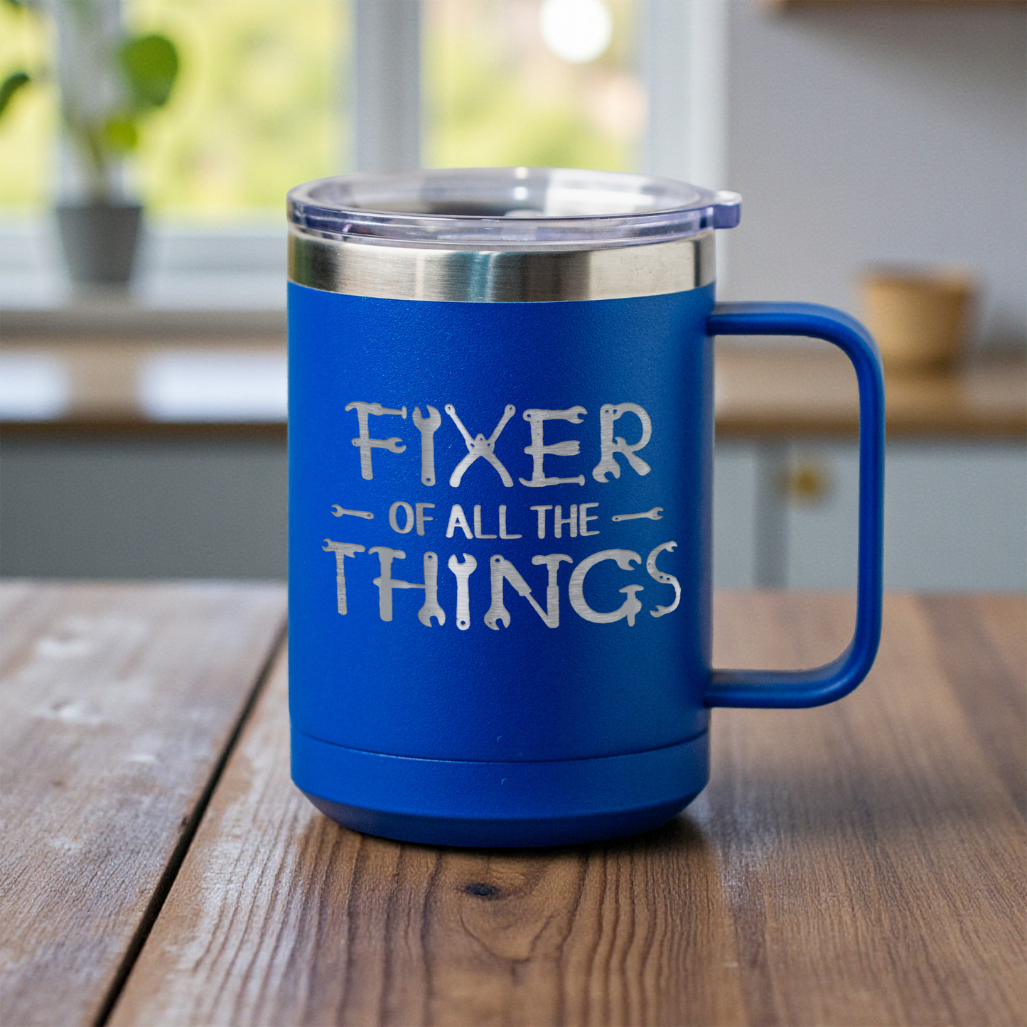 Fixer of All the Things - 15oz Stainless Steel Mug