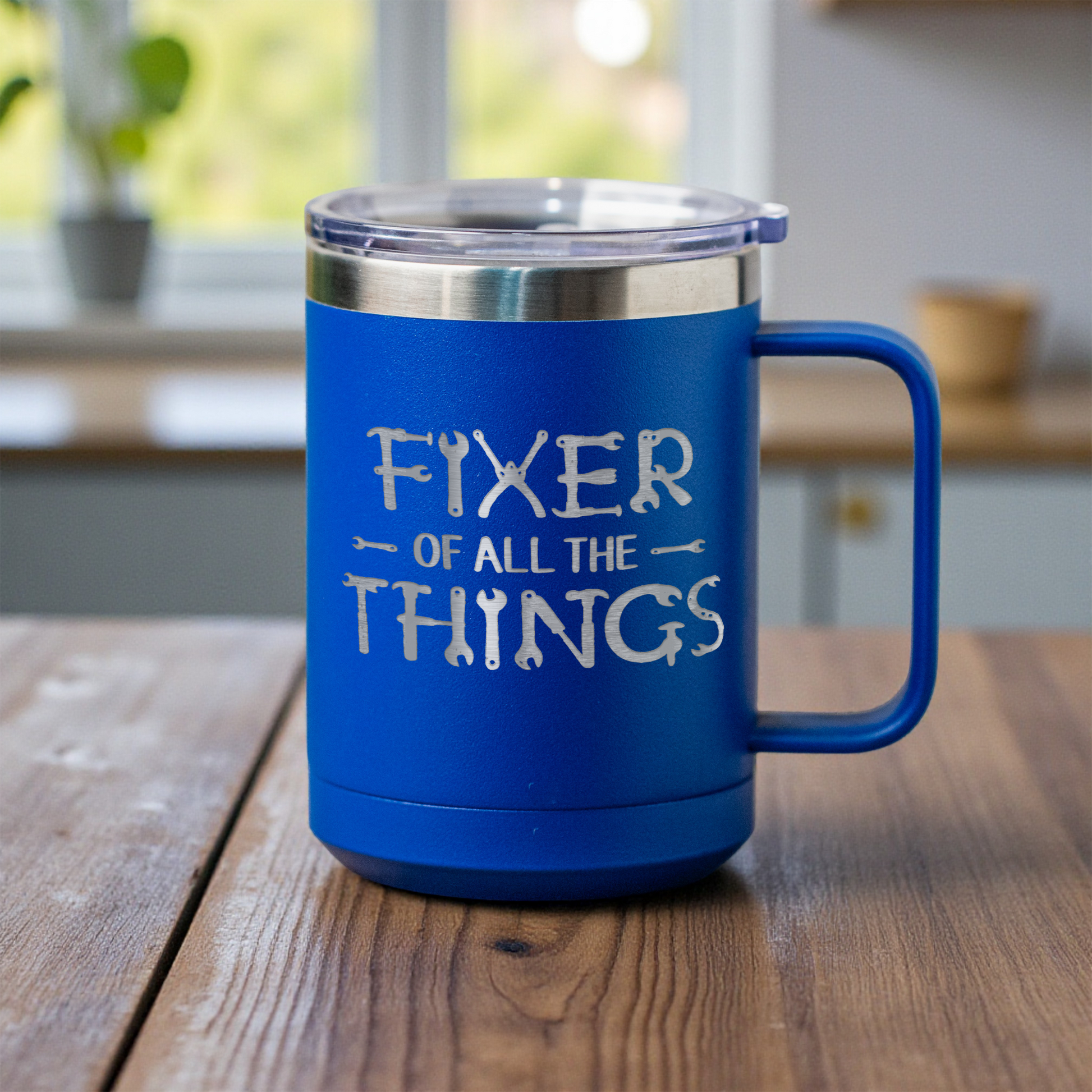Fixer of All the Things - 15oz Stainless Steel Mug