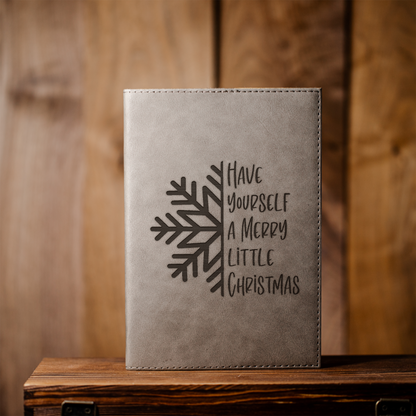Premium Christmas Leather Journal