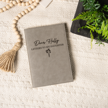 Letters To My Daughter Personalized Journal